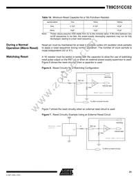 T89C51CC02UA-TDSIM Datasheet Page 21