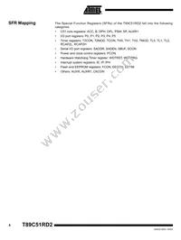 T89C51RD2-SMSIM Datasheet Page 8