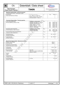 T940N12TOFXPSA1 Datasheet Page 2