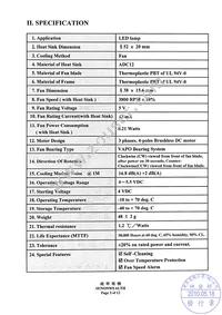 TA001-09012 Datasheet Page 3