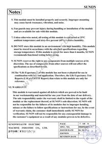 TA001-11002 Datasheet Page 8