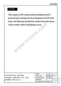 TA003-10001 Datasheet Page 3