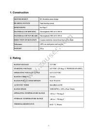 TA004-10003 Datasheet Page 2