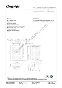 TA12-11SRWA Datasheet Cover