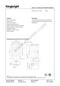 TA12-11YWA Datasheet Cover