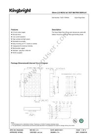 TA20-11SRWA Datasheet Cover