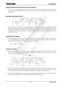 TA48S00AF(T6L1 Datasheet Page 5