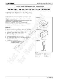 TA76432AS Datasheet Cover