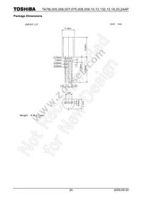 TA78L075AP Datasheet Page 20