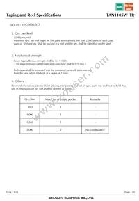 TAN1105W-TR Datasheet Page 18