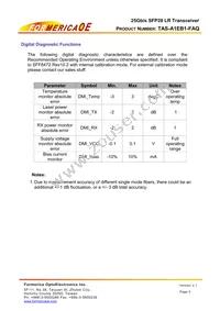 TAS-A1EB1-FAQ Datasheet Page 9