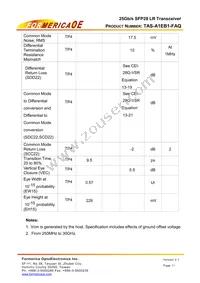 TAS-A1EB1-FAQ Datasheet Page 11