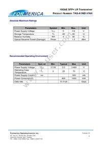 TAS-A1NB1-FAH Datasheet Page 6