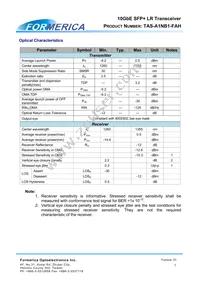 TAS-A1NB1-FAH Datasheet Page 7