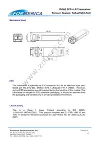 TAS-A1NB1-FAH Datasheet Page 12