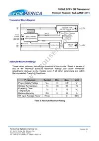 TAS-A1NS1-K11 Datasheet Page 7