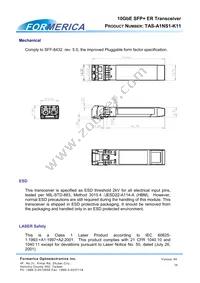 TAS-A1NS1-K11 Datasheet Page 16