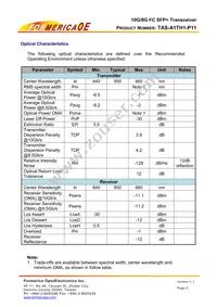 TAS-A1TH1-P11 Datasheet Page 8