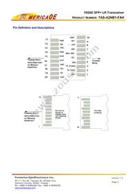 TAS-A2NB1-FAH Datasheet Page 4