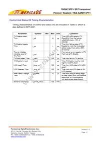 TAS-A2NH1-P11 Datasheet Page 11