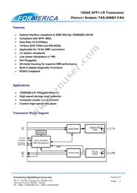TAS-A5NB1-FAH Datasheet Page 2