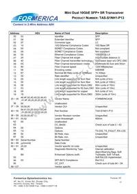 TAS-S1NH1-P13 Datasheet Page 11