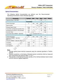 TAS-X1XH5-BA6 Datasheet Page 6