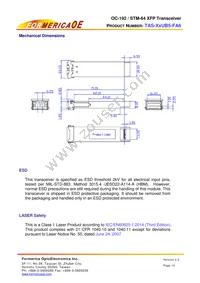 TAS-X2UB5-FA6 Datasheet Page 12