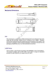 TAS-X5UL5-QA6 Datasheet Page 9