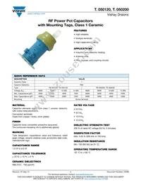 TB050200WC50238BJ1 Datasheet Cover