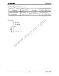 TB2941HQ Datasheet Page 17