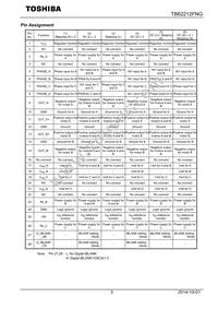 TB62212FNG Datasheet Page 3