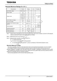 TB62212FNG Datasheet Page 15