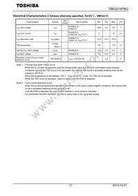 TB62212FNG Datasheet Page 17