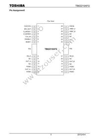 TB62215AFG Datasheet Page 3