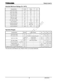 TB62215AFG Datasheet Page 6