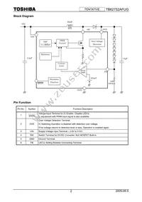 TB62752AFUG Datasheet Page 2