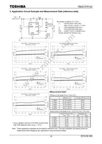 TB62757FUG Datasheet Page 14