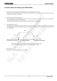 TB62779FNG Datasheet Page 8