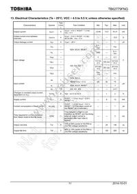 TB62779FNG Datasheet Page 11