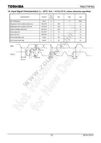 TB62779FNG Datasheet Page 12