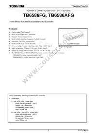 TB6586FG Datasheet Cover