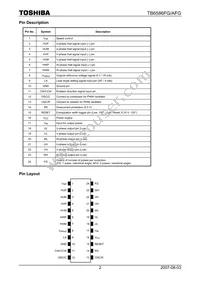 TB6586FG Datasheet Page 2