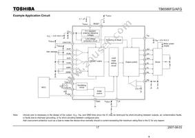 TB6586FG Datasheet Page 17