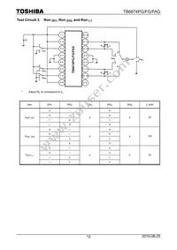 TB6674PG Datasheet Page 12