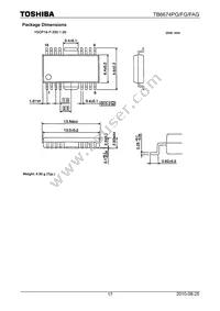 TB6674PG Datasheet Page 17