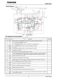 TB6818FG Datasheet Page 2