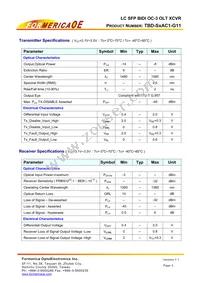 TBD-S2AC1-G11 Datasheet Page 3