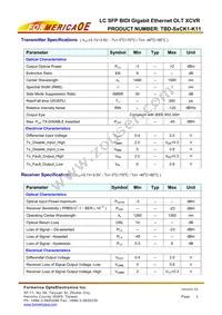 TBD-S2CK1-K11 Datasheet Page 3