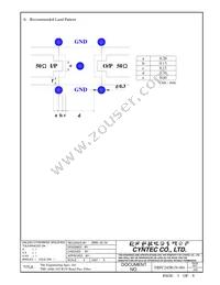 TBF-1608-245-R1N Datasheet Page 3